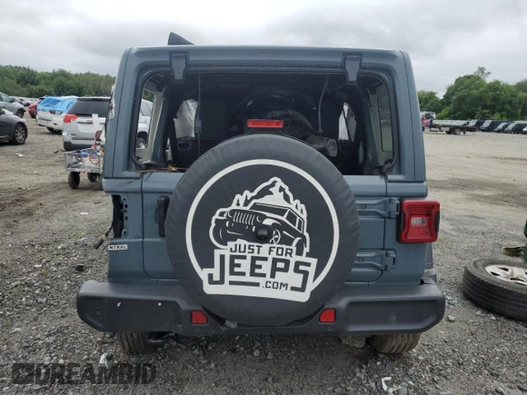 2024 Jeep Wrangler Sport S with VIN 1C4PJXDG8RW314162, listed as a Copart auction lot 60823865 with Not provided miles and Salvage title. Bid and sale history available at DreamBid. Image 6.