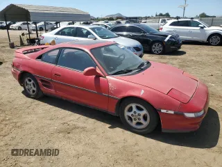 1991 Toyota MR2 z VIN JT2SW21M4M0004071, wystawiony jako Copart lot #58666945 z przebiegiem 178 553 mil mil oraz Szkody całkowita. Historia ofert i sprzedaży dostępna na DreamBid. Obrazek 4.