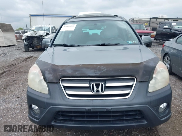 2005 Honda CR-V EX with VIN SHSRD78845U332443, listed as a IAAI auction lot 42161060 with 72,444 mi miles and . Bid and sale history available at carsss.com. Image 6.