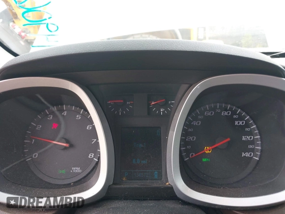2010 Chevrolet Equinox LT w/2LT with VIN 2CNFLPEYXA6337563, listed as a IAAI auction lot 41490654 with 134,572 mi miles. Bid and sale history available at carsss.com. Image 7.