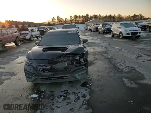 2023 Subaru WRX with VIN JF1VBAA65P9823639, listed as a Copart auction lot 41861455 with 21,990 mi miles and Salvage title. Bid and sale history available at DreamBid. Image 10.
