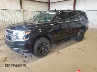 2020 Chevrolet Tahoe LS z VIN 1GNSKAKCXLR301110, wystawiony jako Copart lot #57218565 z przebiegiem 92 922 mil mil oraz Szkoda całkowita • Salvage title. Historia ofert i sprzedaży dostępna na DreamBid. Obrazek 1.