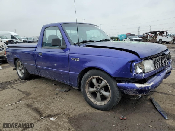 1996 Ford Ranger XL with VIN 1FTCR10A7TUB70399, listed as a Copart auction lot 85563994 with 88,793 mi miles and Clean Title. Bid and sale history available at carsss.com. Image 4.