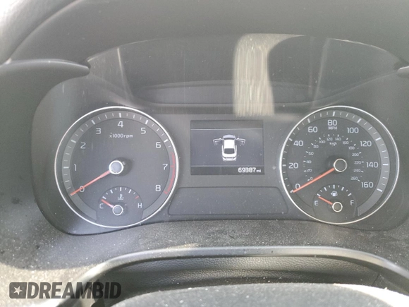2021 Kia Forte FE with VIN 3KPF24AD0ME354627, listed as a Copart auction lot 49857375 with 69,387 mi miles and Salvage Title. Bid and sale history available at DreamBid. Image 9.