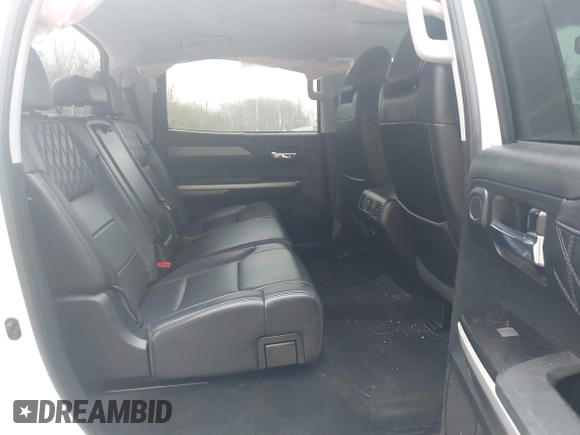 2017 Toyota Tundra Platinum with VIN 5TFGW5F17HX214500, listed as a IAAI auction lot 42103903 with 76,775 mi miles and . Bid and sale history available at DreamBid. Image 8.