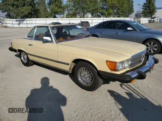 1978 Mercedes-Benz SL with VIN 10704412048026, listed as a Copart auction lot 83472774 with 74,129 mi miles and Clean title. Bid and sale history available at DreamBid. Image 4.