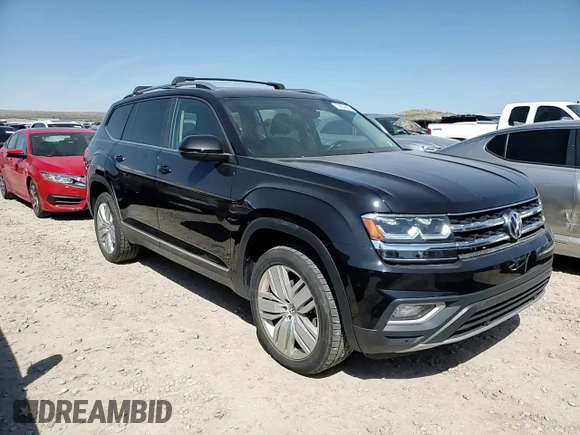 2019 Volkswagen Atlas SEL with VIN 1V2MR2CA1KC558169, listed as a Copart auction lot 53839925 with 95,852 mi miles and Salvage title. Bid and sale history available at DreamBid. Image 14.