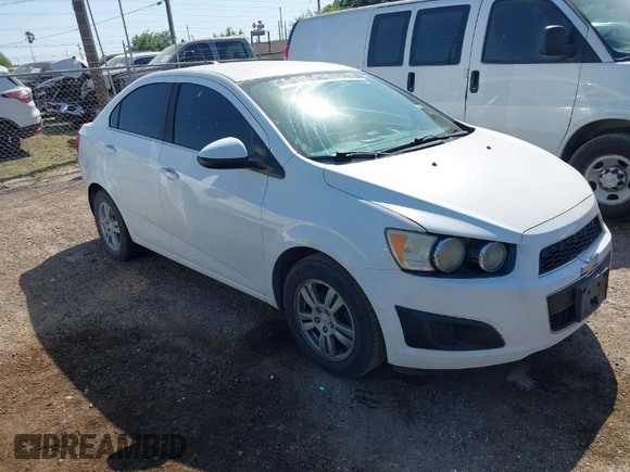 2015 Chevrolet Sonic LT with VIN 1G1JC5SH6F4155187, listed as a IAAI auction lot 42009644 with 220,725 mi miles and . Bid and sale history available at DreamBid. Image 1.