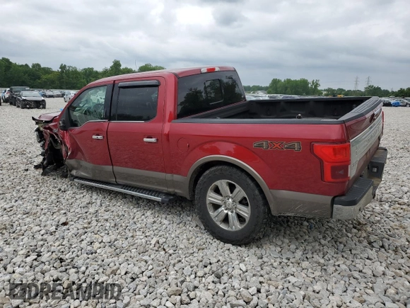 2018 Ford F-150 XL with VIN 1FTEW1EG7JFC04065, listed as a Copart auction lot 60716365 with 150,355 mi miles and Salvage title. Bid and sale history available at DreamBid. Image 2.