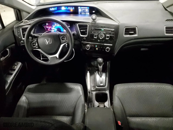 2015 Honda Civic Sedan LX with VIN 19XFB2F53FE118790, listed as a Copart auction lot 46921465 with 284,965 mi miles and Salvage Title. Bid and sale history available at carsss.com. Image 8.