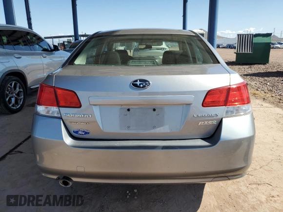 2011 Subaru Legacy Premium with VIN 4S3BMBC62B3242086, listed as a Copart auction lot 58867745 with 185,850 mi miles and Clean title. Bid and sale history available at DreamBid. Image 6.