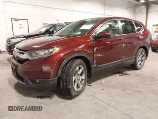2019 Honda CR-V EX with VIN 5J6RW2H55KL021343, listed as a IAAI auction lot 41599161 with 75,727 mi miles. Bid and sale history available at carsss.com. Image 20.