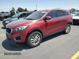 2016 Kia Sorento LX with VIN 5XYPGDA57GG132298, listed as a Copart auction lot 59371125 with 243,646 mi miles and Salvage title. Bid and sale history available at DreamBid. Image 1.