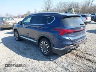 2023 Hyundai Santa Fe Limited with VIN 5NMS4DAL5PH524283, listed as a IAAI auction lot 41797337 with 34,763 mi miles. Bid and sale history available at carsss.com. Image 3.