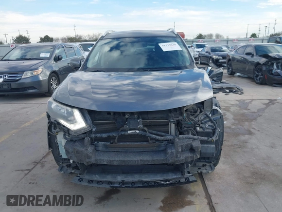 2017 Nissan Rogue S with VIN KNMAT2MVXHP578879, listed as a IAAI auction lot 41329210 with 156,178 mi miles. Bid and sale history available at carsss.com. Image 13.