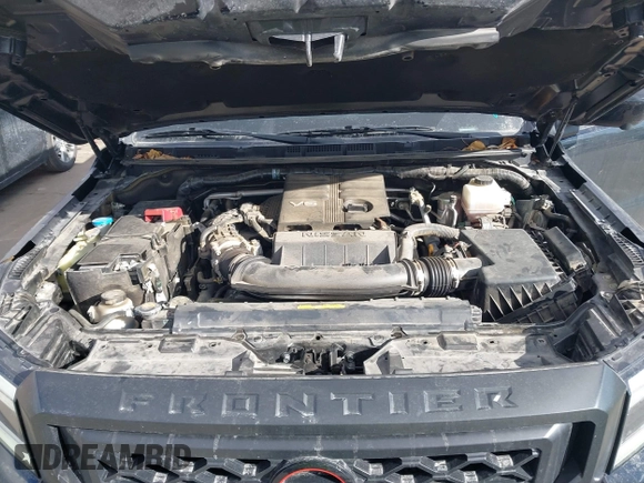2023 Nissan Frontier SV with VIN 1N6ED1EK0PN658048, listed as a IAAI auction lot 41383407 with 13,744 mi miles and . Bid and sale history available at DreamBid. Image 10.