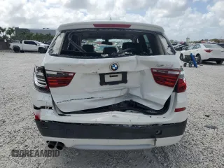 2011 BMW X3 28i with VIN 5UXWX5C51BL711233, listed as a Copart auction lot 51435145 with 135,876 mi miles and Salvage Title. Bid and sale history available at carsss.com. Image 6.