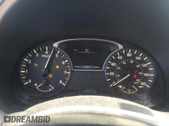 2016 Nissan Altima SL with VIN 1N4AL3AP8GC284128, listed as a Copart auction lot 57708095 with 141,672 mi miles and Salvage title. Bid and sale history available at DreamBid. Image 9.
