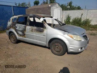 2005 Pontiac Vibe with VIN 5Y2SL63805Z416461, listed as a Copart auction lot 71995144 with 0 mi miles and Non Repairable. Bid and sale history available at carsss.com. Image 4.