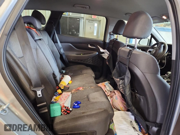2020 Hyundai Santa Fe SE with VIN 5NMS23AD2LH248681, listed as a Copart auction lot 61651745 with 63,672 mi miles and Salvage title. Bid and sale history available at DreamBid. Image 10.