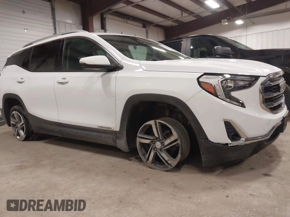 2020 GMC Terrain SLT with VIN 3GKALVEV7LL322627, listed as a IAAI auction lot 41997538 with 68,607 mi miles. Bid and sale history available at carsss.com. Image 6.