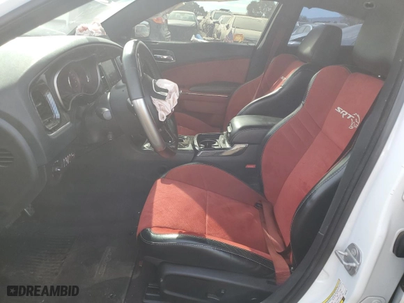 2017 Dodge Charger SRT Hellcat with VIN 2C3CDXL91HH601756, listed as a Copart auction lot 75536384 with 65,396 mi miles and Non Repairable. Bid and sale history available at carsss.com. Image 7.