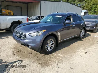 2010 Infiniti FX35 with VIN JN8AS1MW3AM851744, listed as a Copart auction lot 71165354 with 247,174 mi miles and Salvage Title. Bid and sale history available at carsss.com. Image 1.