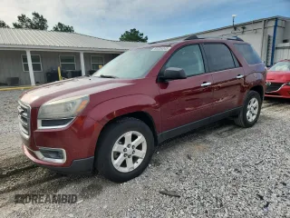 2015 GMC Acadia SLE with VIN 1GKKRPKD9FJ329438, listed as a Copart auction lot 61234045 with 100,039 mi miles and Salvage title. Bid and sale history available at DreamBid. Image 1.
