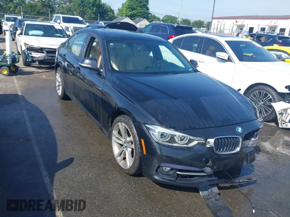 2016 BMW 3 Series 328i z VIN WBA8E9G58GNT86154, wystawiony jako IAAI lot #42507233 z przebiegiem 155 201 mil mil oraz . Historia ofert i sprzedaży dostępna na DreamBid. Obrazek 1.