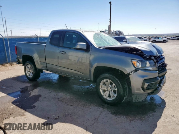 2022 Chevrolet Colorado 2WD LT with VIN 1GCHSCEA9N1154515, listed as a Copart auction lot 60131215 with 35,788 mi miles and Clean title. Bid and sale history available at DreamBid. Image 4.