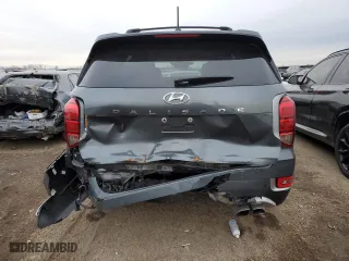 2022 Hyundai Palisade SEL with VIN KM8R2DHE8NU467249, listed as a Copart auction lot 42113265 with 64,421 mi miles and Salvage Title. Bid and sale history available at carsss.com. Image 6.
