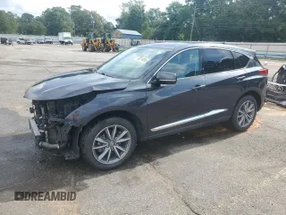 2019 Acura RDX Technology z VIN 5J8TC1H52KL012132, wystawiony jako Copart lot #60814885 z przebiegiem 62 438 mil mil oraz Szkoda całkowita • Salvage title. Historia ofert i sprzedaży dostępna na DreamBid. Obrazek 1.