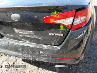 2013 Kia Optima SX with VIN 5XXGR4A65DG186542, listed as a IAAI auction lot 41824914 with 205,582 mi miles and . Bid and sale history available at DreamBid. Image 6.