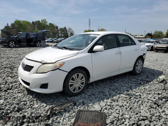 2009 Toyota Corolla with VIN 1NXBU40E49Z055200, listed as a Copart auction lot 52759435 with 186,806 mi miles and Salvage Title. Bid and sale history available at carsss.com. Image 1.