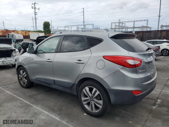 2015 Hyundai Tucson SE with VIN KM8JU3AG4FU114182, listed as a Copart auction lot 53567685 with 107,048 mi miles and Clean Title. Bid and sale history available at carsss.com. Image 2.