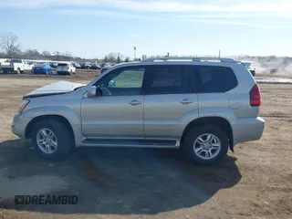 2005 Lexus GX 470 with VIN JTJBT20X250085307, listed as a IAAI auction lot 41783340 with 259,386 mi miles. Bid and sale history available at carsss.com. Image 14.