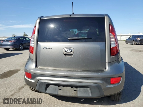 2013 Kia Soul with VIN KNDJT2A55D7500749, listed as a Copart auction lot 48377645 with 98,240 mi miles and Salvage Title. Bid and sale history available at DreamBid. Image 6.