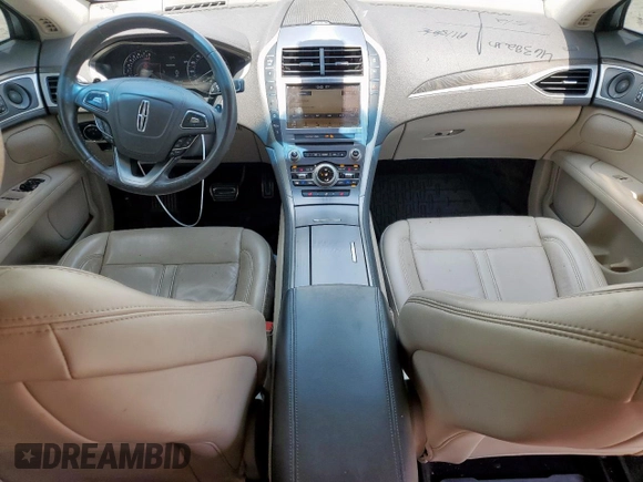 2019 Lincoln MKZ Reserve I with VIN 3LN6L5D98KR609438, listed as a Copart auction lot 56920325 with 90,921 mi miles and Salvage title. Bid and sale history available at DreamBid. Image 8.