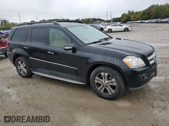 2008 Mercedes-Benz GL-Class 4.6L with VIN 4JGBF71E48A360612, listed as a Copart auction lot 75102504 with 197,698 mi miles and Clean Title. Bid and sale history available at carsss.com. Image 4.