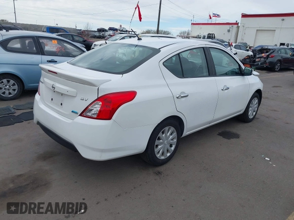 2016 Nissan Versa S with VIN 3N1CN7APXGL808164, listed as a IAAI auction lot 41815979 with 169,000 mi miles. Bid and sale history available at carsss.com. Image 4.