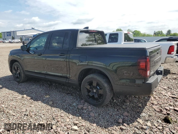 2024 Honda Ridgeline Black Edition with VIN 5FPYK3F8XRB028731, listed as a Copart auction lot 58711475 with 7,775 mi miles and Salvage title. Bid and sale history available at DreamBid. Image 2.