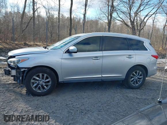 2015 Infiniti QX60 with VIN 5N1AL0MN5FC518111, listed as a IAAI auction lot 41985242 with 157,996 mi miles and . Bid and sale history available at DreamBid. Image 13.