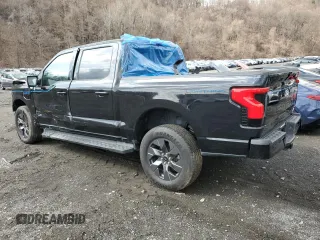 2024 Ford F-150 Lightning Flash with VIN 1FT6W3L78RWG03307, listed as a Copart auction lot 51422915 with 3,621 mi miles and Salvage Title. Bid and sale history available at DreamBid. Image 2.