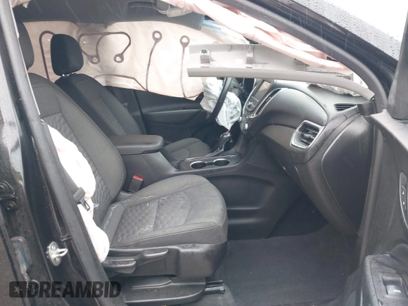 2019 Chevrolet Equinox LT z VIN 2GNAXUEV5K6174160, wystawiony jako IAAI lot #41890052 z przebiegiem 86 296 mil mil oraz . Historia ofert i sprzedaży dostępna na DreamBid. Obrazek 5.