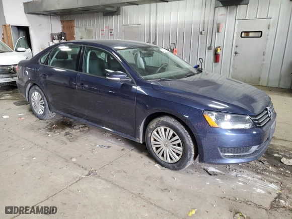 2014 Volkswagen Passat Wolfsburg Ed with VIN 1VWAT7A31EC037221, listed as a Copart auction lot 44277565 with 115,258 mi miles and Clean Title. Bid and sale history available at carsss.com. Image 4.