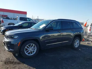 2024 Jeep Grand Cherokee Laredo X with VIN 1C4RJHAG3RC150680, listed as a IAAI auction lot 41390157 with 13,642 mi miles. Bid and sale history available at carsss.com. Image 14.