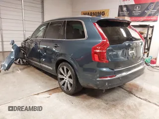 2024 Volvo XC90 Plus Bright Theme with VIN YV4062PE1R1157343, listed as a IAAI auction lot 41314576 with 24,163 mi miles. Bid and sale history available at carsss.com. Image 3.