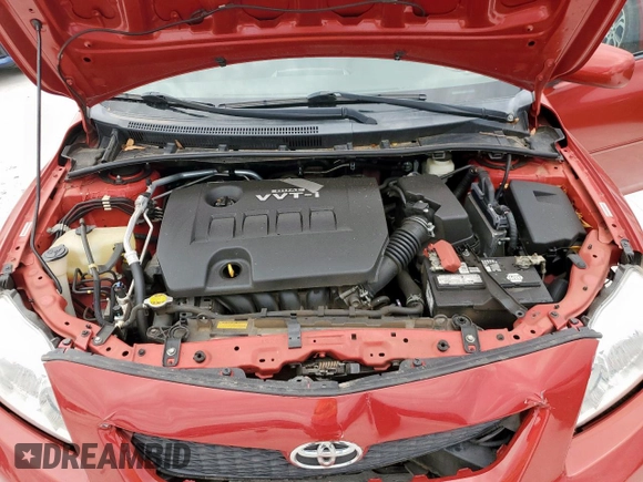 2010 Toyota Corolla with VIN 1NXBU4EE0AZ250529, listed as a Copart auction lot 60311175 with 88,283 mi miles and Salvage title. Bid and sale history available at DreamBid. Image 11.
