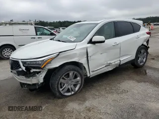 2021 Acura RDX Advance with VIN 5J8TC2H75ML023040, listed as a Copart auction lot 58632875 with 83,942 mi miles and Salvage title. Bid and sale history available at DreamBid. Image 1.