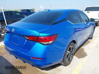 2024 Nissan Sentra SV with VIN 3N1AB8CV3RY282385, listed as a IAAI auction lot 41922422 with 25,671 mi miles and . Bid and sale history available at DreamBid. Image 4.